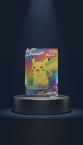 Pikachu VMAX rainbow rare card
