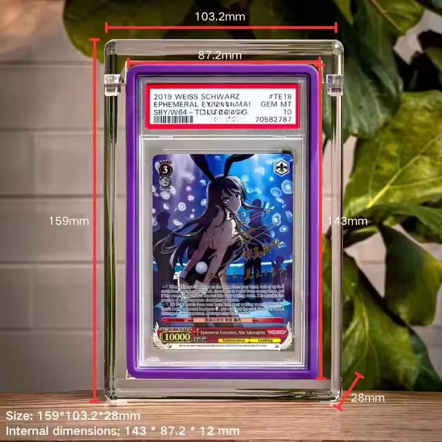 Magnetic Acrylic Graded Card Display Case