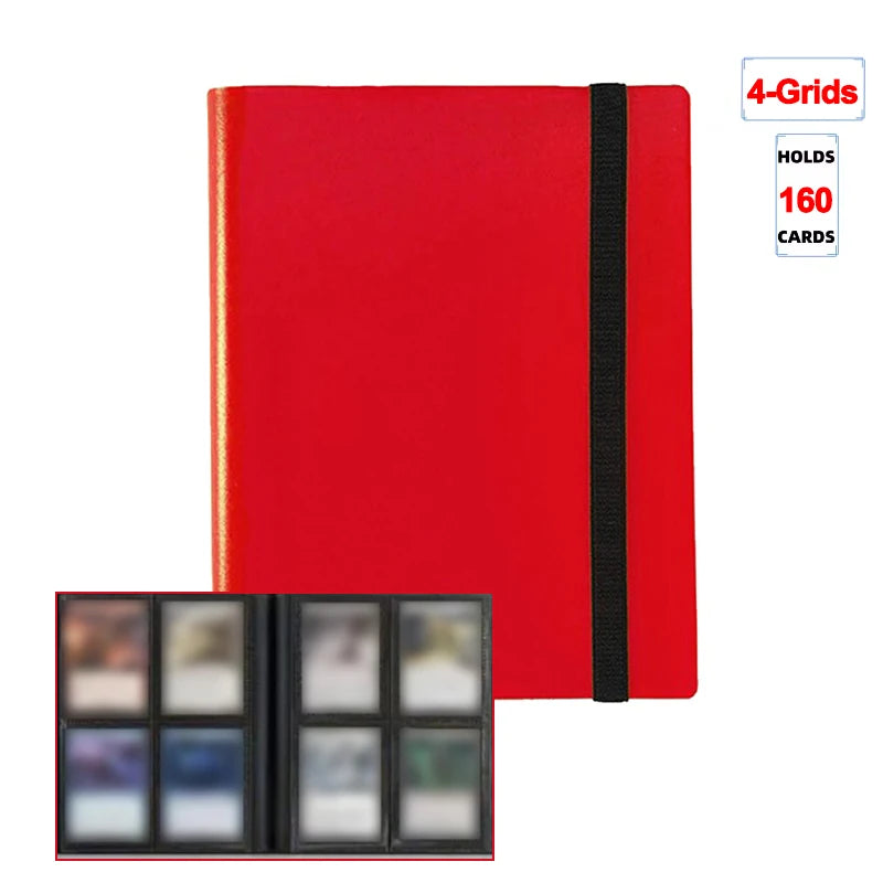 Side-Loading Trading Card Binder (160/360/480 Cards)