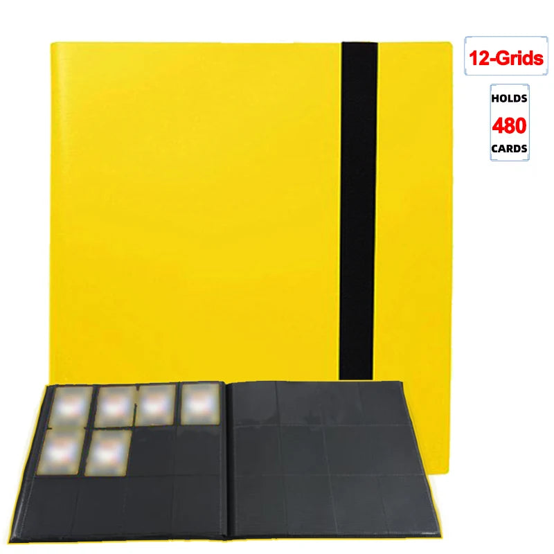 Side-Loading Trading Card Binder (160/360/480 Cards)