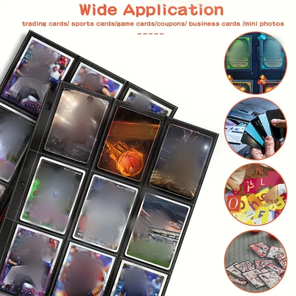 9-Pocket Trading Card Protector Pages (25/50 Pack)