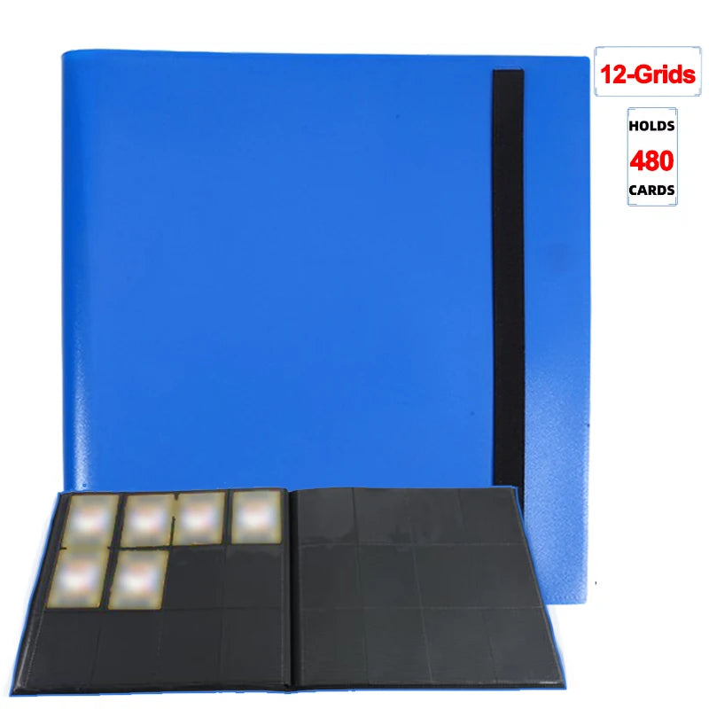 Side-Loading Trading Card Binder (160/360/480 Cards)