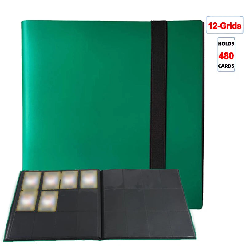 Side-Loading Trading Card Binder (160/360/480 Cards)