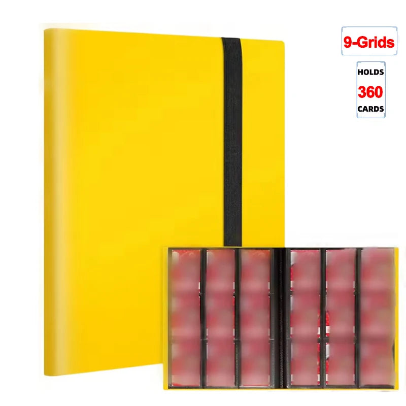 Side-Loading Trading Card Binder (160/360/480 Cards)