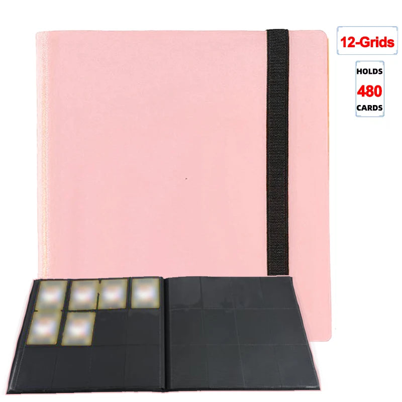 Side-Loading Trading Card Binder (160/360/480 Cards)