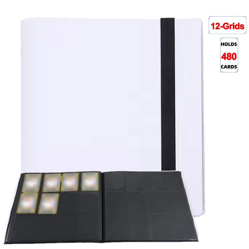 Side-Loading Trading Card Binder (160/360/480 Cards)