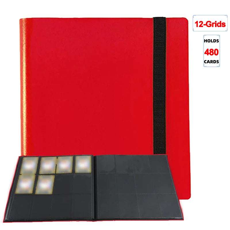 Side-Loading Trading Card Binder (160/360/480 Cards)