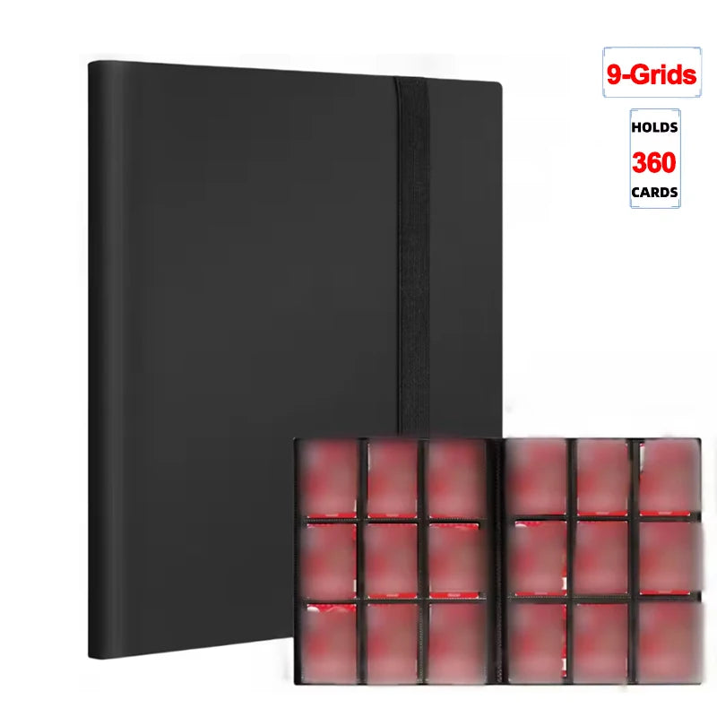 Side-Loading Trading Card Binder (160/360/480 Cards)