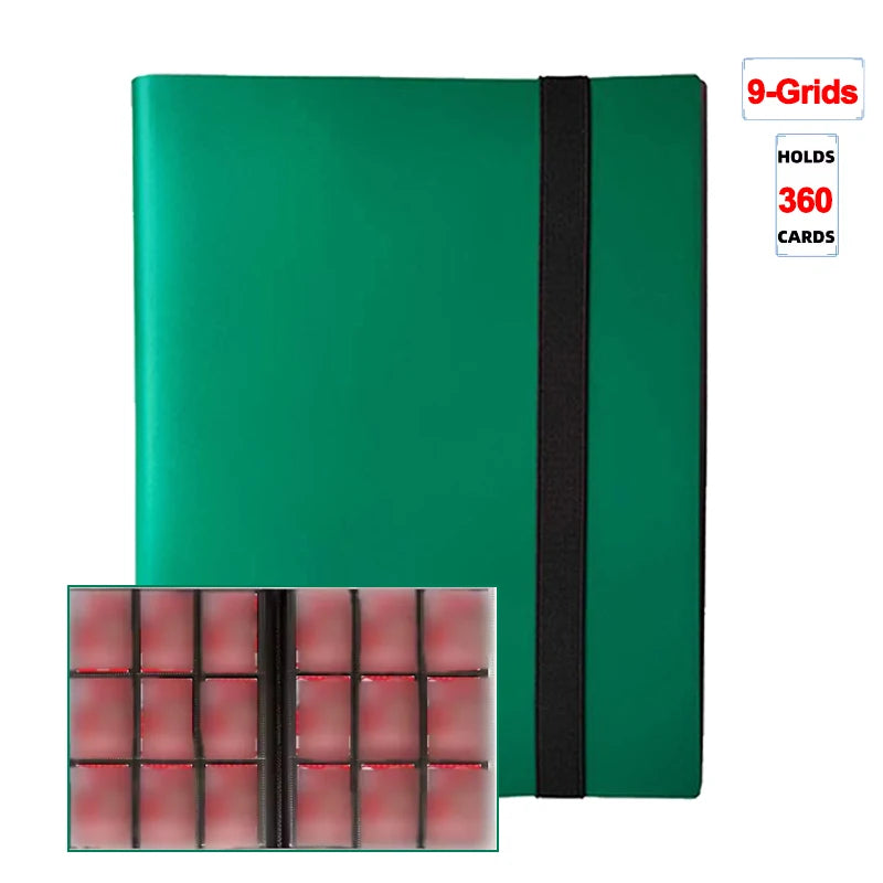 Side-Loading Trading Card Binder (160/360/480 Cards)