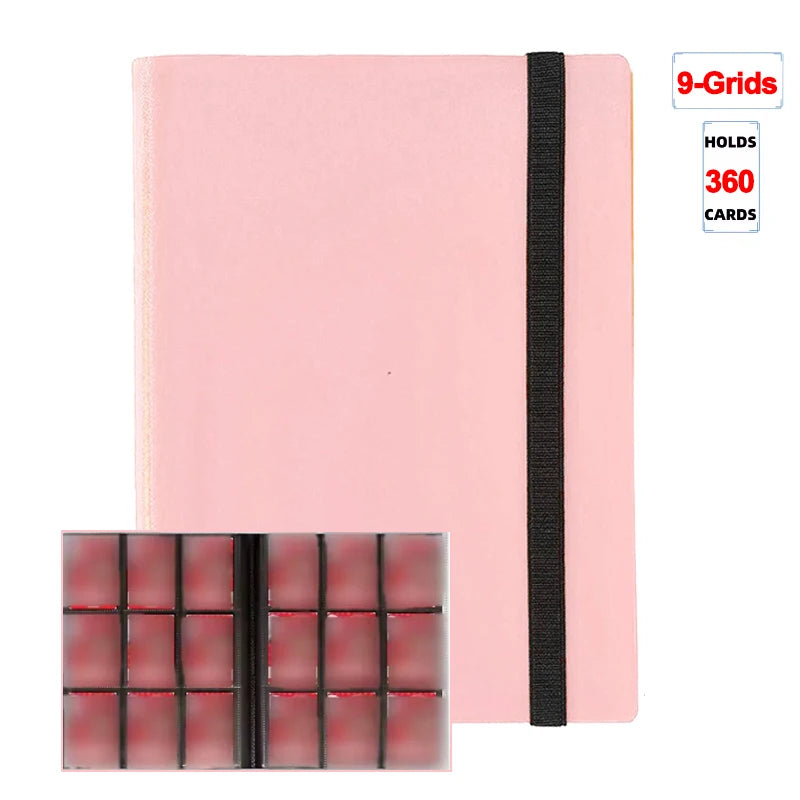 Side-Loading Trading Card Binder (160/360/480 Cards)