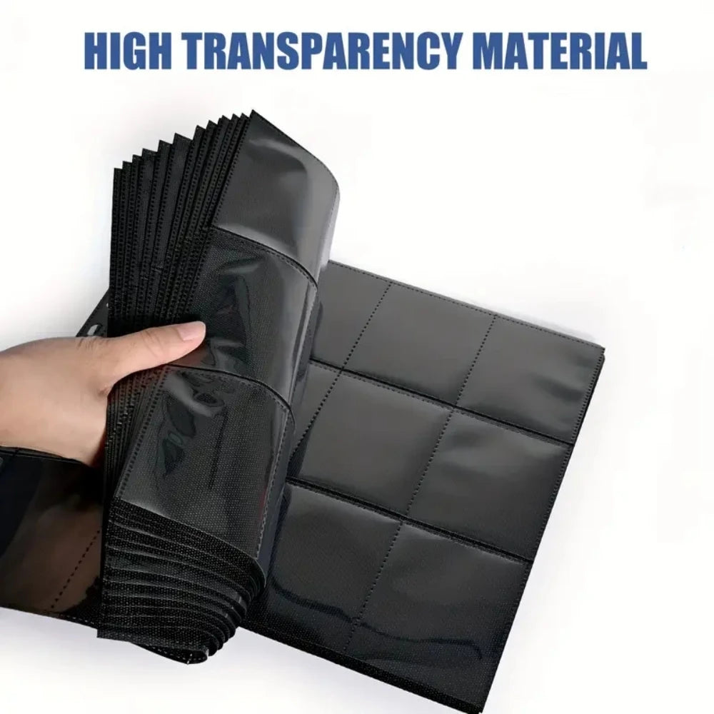 9-Pocket Trading Card Protector Pages (25/50 Pack)