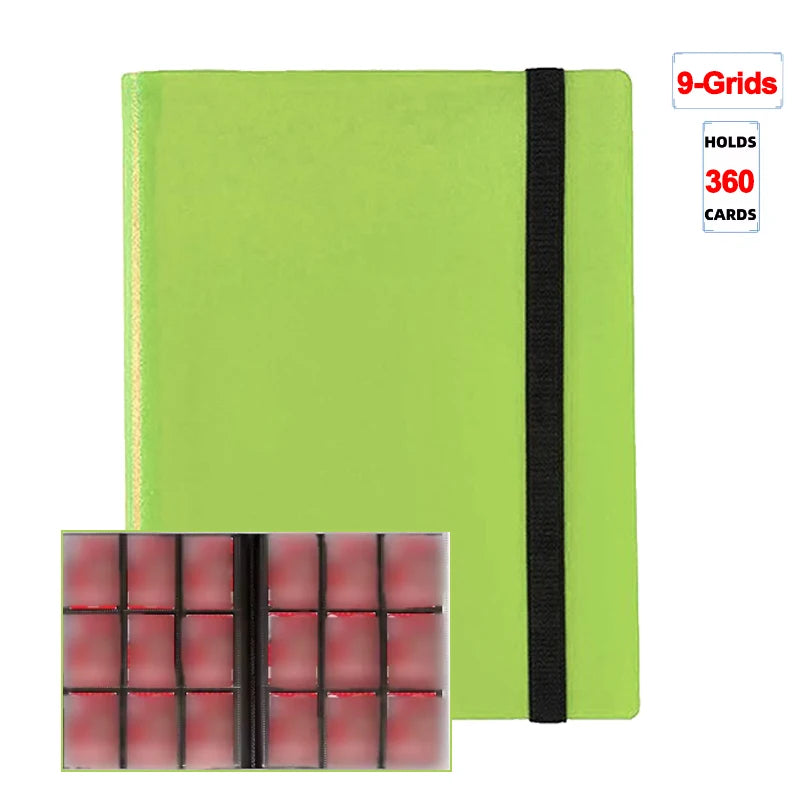 Side-Loading Trading Card Binder (160/360/480 Cards)