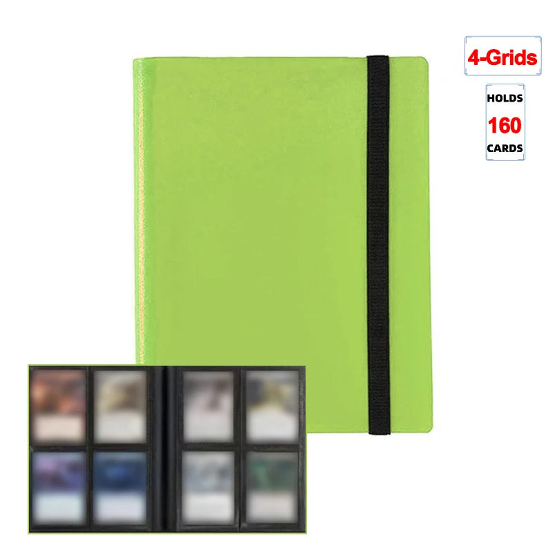 Side-Loading Trading Card Binder (160/360/480 Cards)