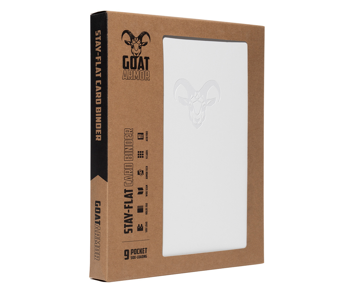 "Stay Flat" Card Binder